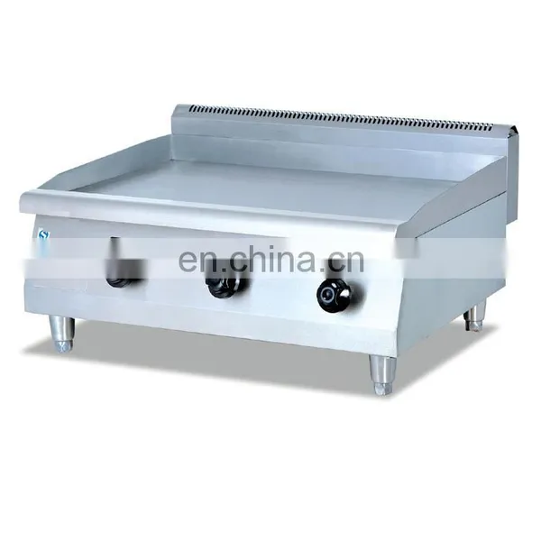 Counter Top Gas Griddle /Commercial Stainless Steel Cast Iron Griddle