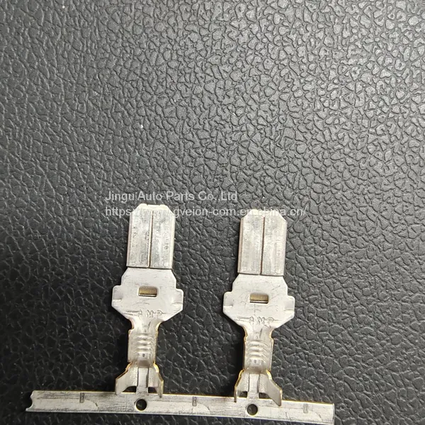 High Quality Car Parts Auto Spare 6.3 Auto Terminal Brass Terminal Connector Plug Spring Terminal Connector photo-3