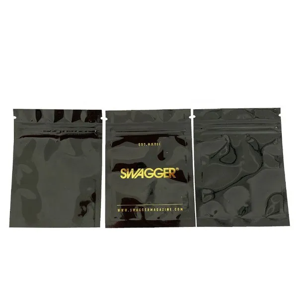 Custom Design Logo Print Plastic Bags With Zipper For Spices photo-3