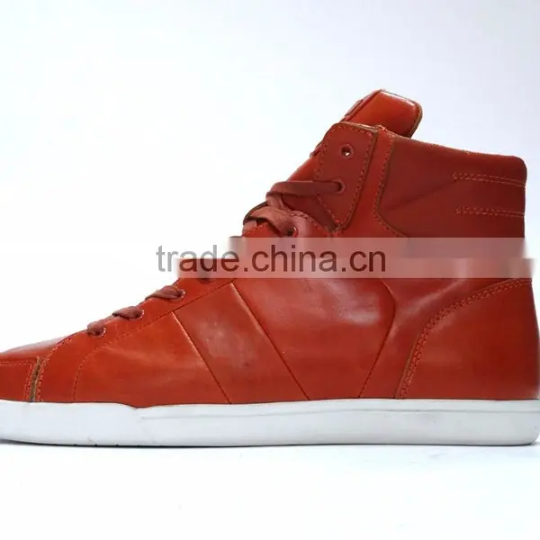 OEM High Quality Orange Sporty Basketball Fitness Athletic Shoe photo-3