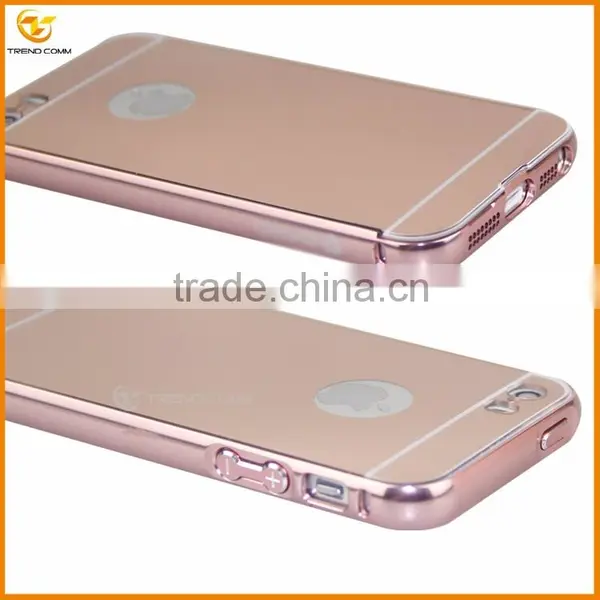 Wholesale Aluminum Metal Bumper Plating Mirror Hard Cover for Iphone 5s photo-4