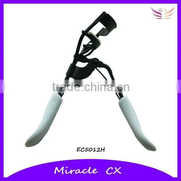 Black Coating Plastic Handle Eyelash Curler