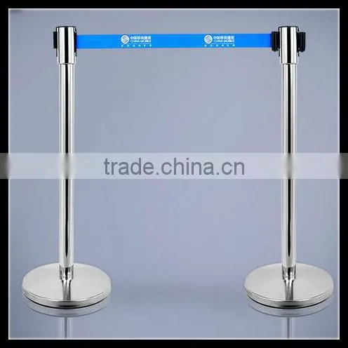 Stainless Barriers Stand With Retractable Belt photo-6