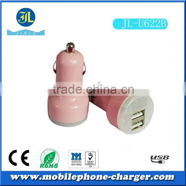 Zhongshan Factory Direct 2 Ports Usb Car Charger Made in China photo-2