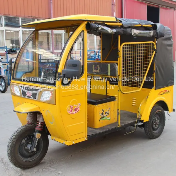 BKA4 Hybrid Taxi Passenger Rickshaw Tricycle