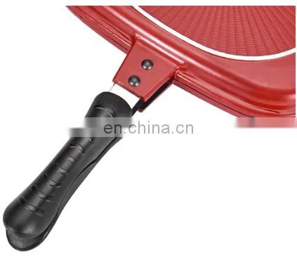 Hot Sale Korea Portable BBQ Grill Double Sided Grill Pan photo-3