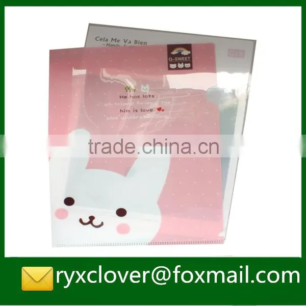 Colorful Sheet Protector L Shape Plastic File Sleeve Quality Choice photo-6