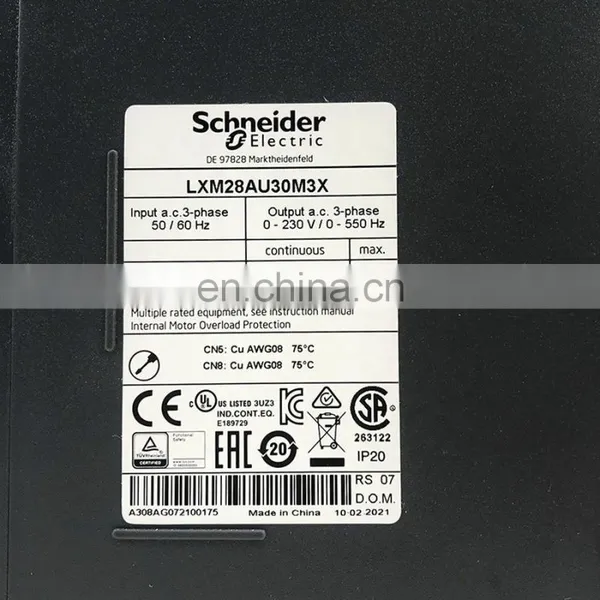 Brand New Electric 3 kW LXM28AU30M3X Motion AC Servo Drive photo-4