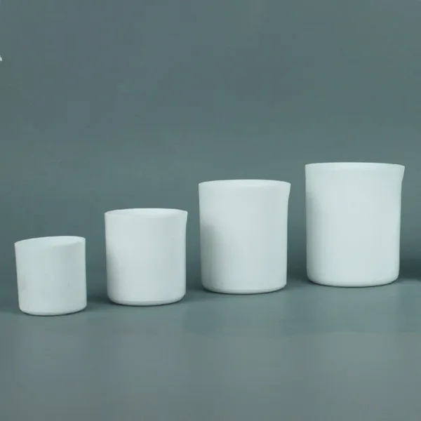 PTFE Pure White Beaker Can be Heated on a Hot Plate Can be Equipped With a Lid photo-3