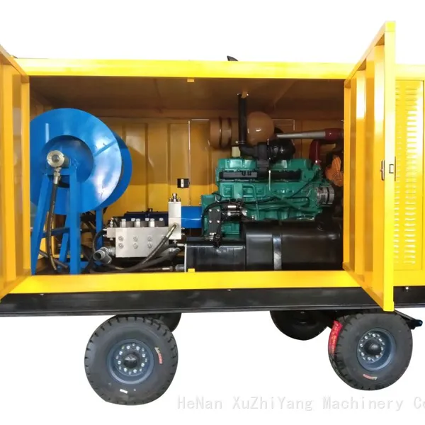 High Pressure Sewer Cleaning Equipment Drain Jetting Machine 240bar Sewer Cleaning Machine photo-4