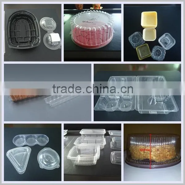 Semi Automatic Plastic Cake Tray and Lunch Box Thermoforming Machine photo-4