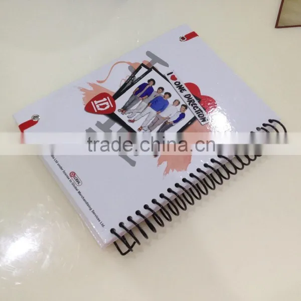 Single Wire Spiral Hardcover Notebook NSXQ-0007 photo-4