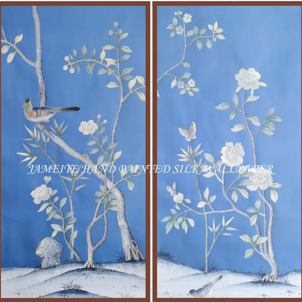 Chinoiserie Silk Wallpaper photo-2