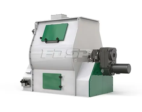 SDHJ Special Design Single Shaft Paddle Mixer Widely Used in Feed, Flour and Other Grain Processing Industry