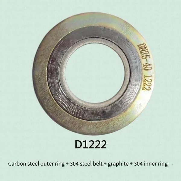 Special Mechanical Seal for High Temperature Resistance of Stainless Steel Metal Wound Graphite Gaskets for Valves, Manholes and Pipelines photo-2