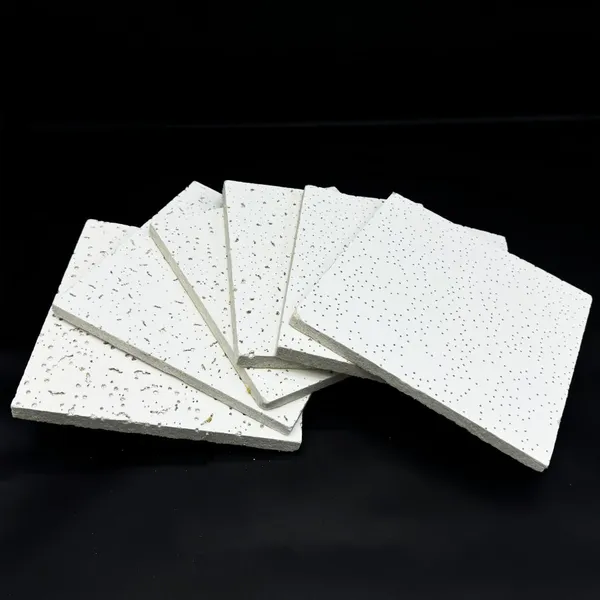 High-Density Mineral Wool Acoustic Panel, 1200x600mm, Class A Fire Rating, Eco-Friendly photo-4