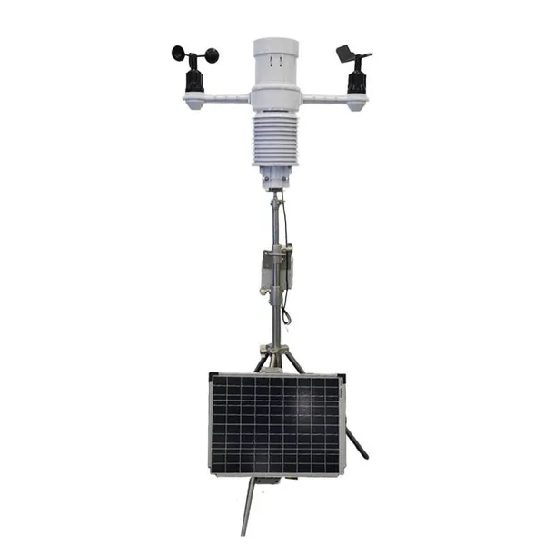 Portable Outdoor Small Weather Station, Monitoring Station With Temperature, Humidity, Pressure, Wind Speed, Wind Direction, and Rainfall Sensors, Meteorological Environment Monitor photo-5