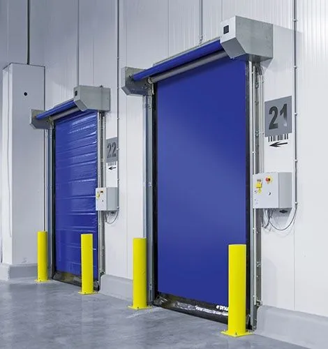 Fast-Acting Cold Room High-Speed Roll-Up Door for Freezers & Chillers