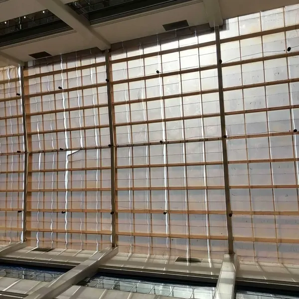 Steel Frame 8+1.52pvb+8+12a+10 Tempered Laminated Insulating Safety Glass Roof, Point-type Stainless Steel Connection Claw Glass Awning Roof photo-2