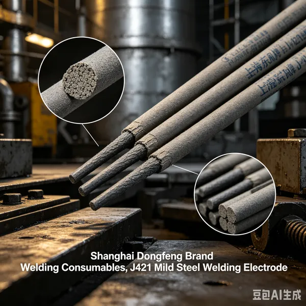 Shanghai Electric PP-J506Fe Iron Powder Low Hydrogen Carbon Steel Electrode (E7018)