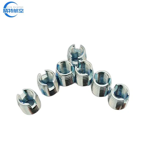 Blue White Zinc Plated M2-M20 Slotted Self Tapping Threaded Inserts for Thread Reinforcement photo-4