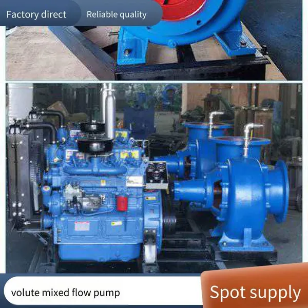 Stable Power, hw Mixed Flow Pump Factory, Volute-type Mixed Flow Sewage Pump for River Water and Farmland Irrigation photo-3