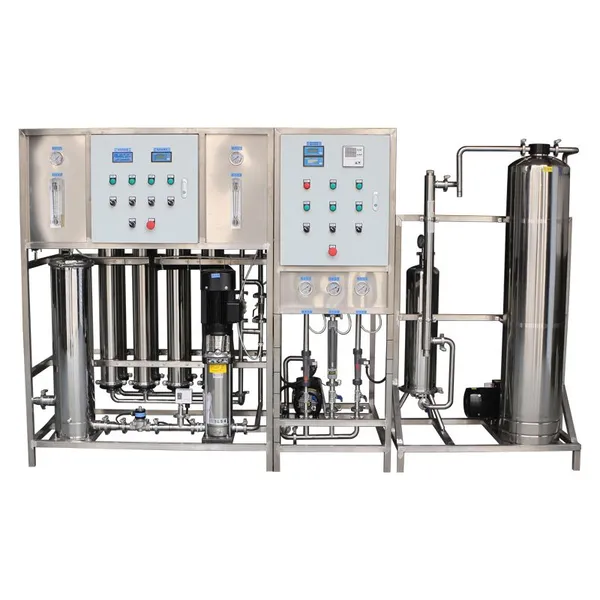 2000LPH Industrial RO System Commercial Water Filtration System Drinking Water Treatment Plant for Well Water Desalination