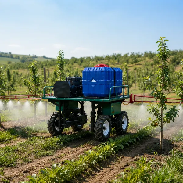 SPRY600B High Clearance Agricultural Sprayer With Remote Control Operation 600L Tank and Powerful Brushless Motor System