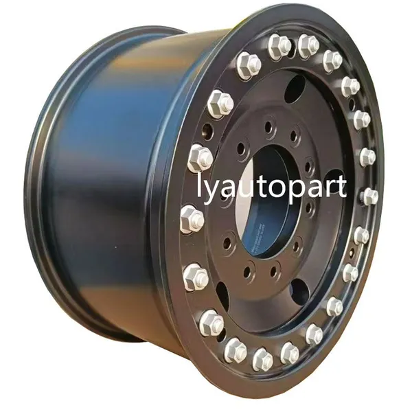 Forged Aluminum Rims for Ford F550 Dodge Ram5500 Armored Tactical Vehicles Defense Apc Military Use Comercial Heavy Duty