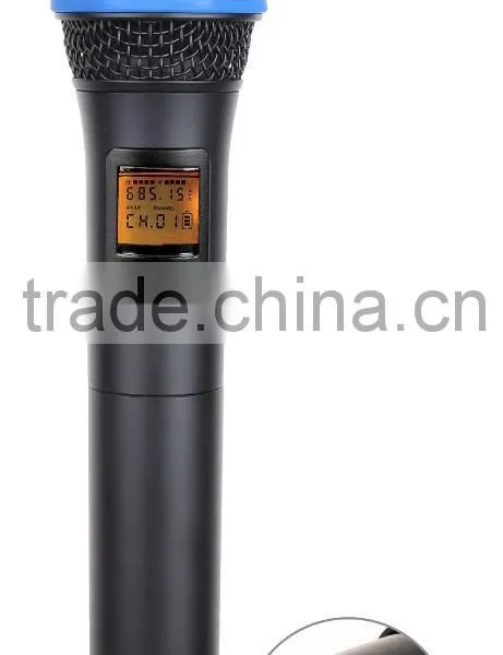 2016 New Design Dual Channels Wireless Microphone High Sensitive Microphone photo-2