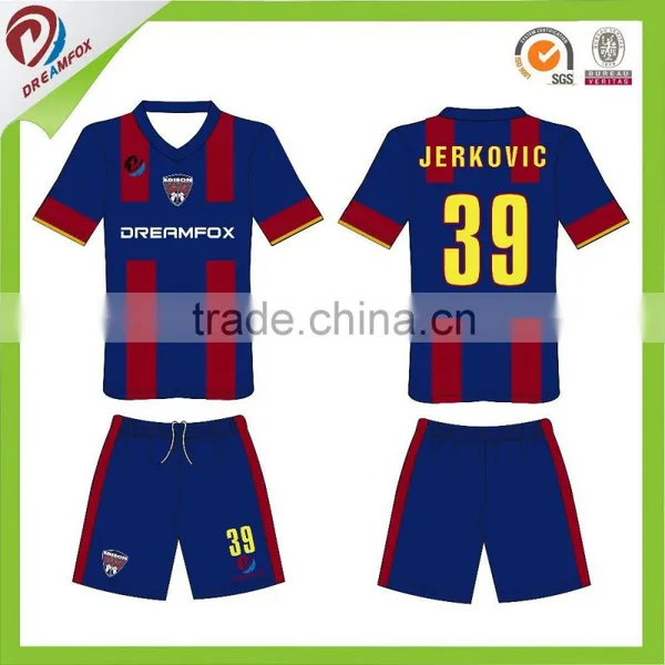 Newest Bulk Sublimated Supply Custom Professional Soccer Jersey, Dog Custom Soccer Jerseys photo-4