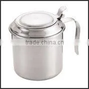 Stainless Steel Oil Pot / Oil Strainer / Oil Container / Grease Catcher