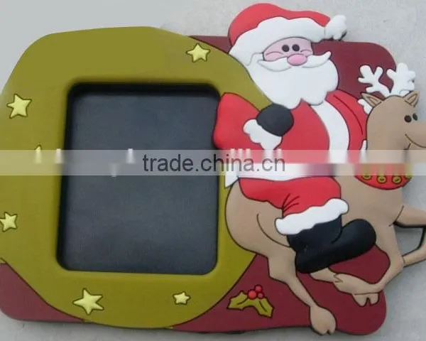 Desktop Stand Santa Clause Magnetic PVC Photo Frames for Christmas (BS-JL-PF-14110710) photo-3