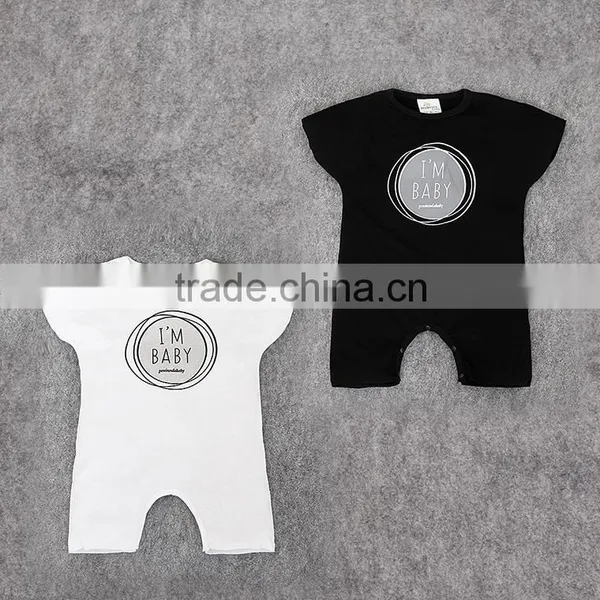 New Arrival Cheap Baby Bodysuit One Pieces Boys Romper 100 %cotton Newborn Baby Romper photo-2