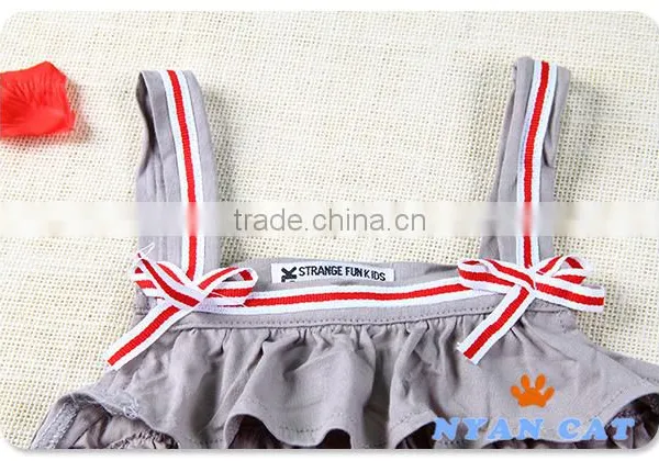 Hot Sale Summer Girl Cloth Cute Infant&Toddler Clothing Kids Girls' Clothes Baby Girl Strap Cupcake Jumpsuits Baby Girl Rompers photo-3