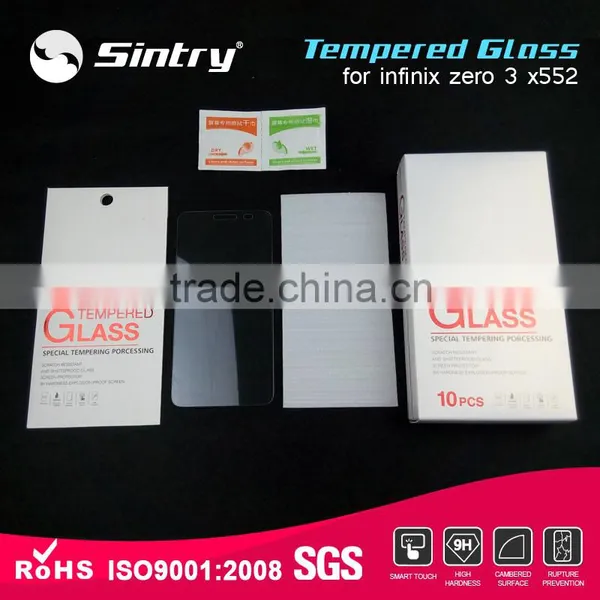 High Definition Tempered Glass Film Wholesale 2.5D Arc Edge 5.9inch Tempered Glass Screen Protector for Infinix Note 2 X600 photo-6