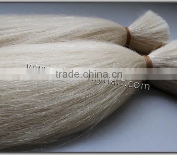 Virgin Hair Bulk Bleach in Bulk Hair Extension for White Women Best Human Hair Bulk photo-6