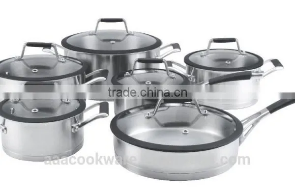 2015 New Stainless Steel Cookwaer Set With Capsulate Bottom photo-2