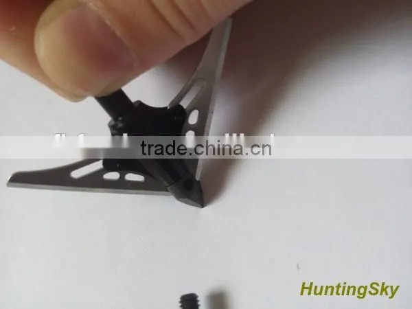 Hunting Broadhead 100Grain Expandable Broadhead Arrowhead For Archery Compound Bow Arrow photo-6