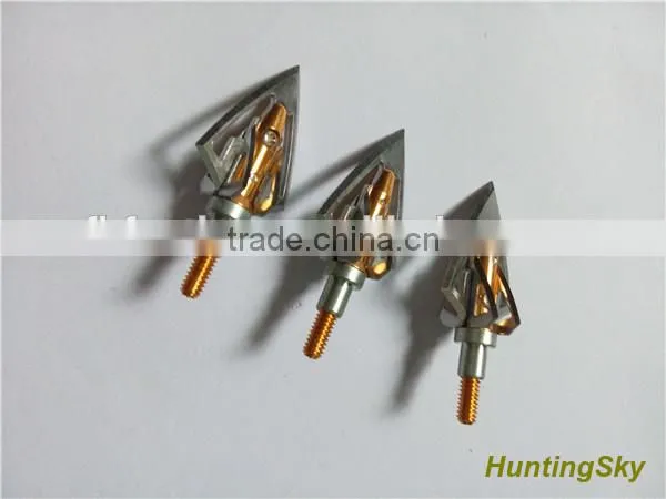 100Grain 6Blades Broadheads Arrowhead For Archery Hunting Compound Bow photo-4
