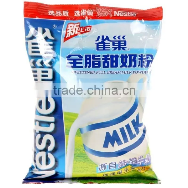 Gravure Printing Full Cream Milk Powder Plastic Bag / Plastic Packaging Bag/side Gusset Stand up Pouch photo-6
