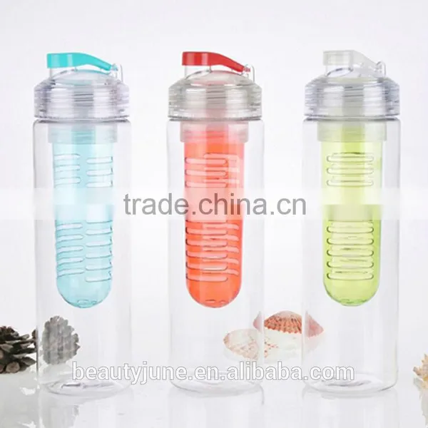 Infuser Water Bottle,tritan Fruit Infuser Water Bottle,plastic Fruit Infuser Water Bottle