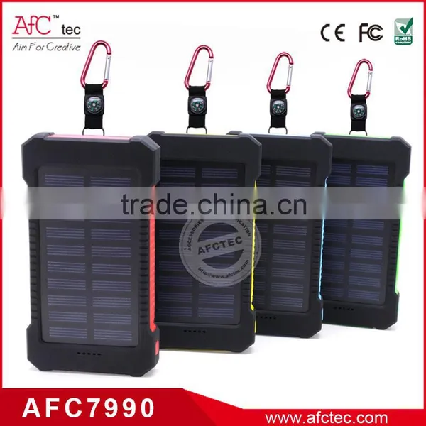 Wholeale High Capacity Outdoor Waterproof 8000mah Dual Usb Charger Power Bank for Vivo photo-3