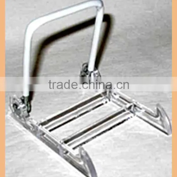 Yellow Color Advertising Equipment Acrylic Display Rack for Advertising Rack photo-5