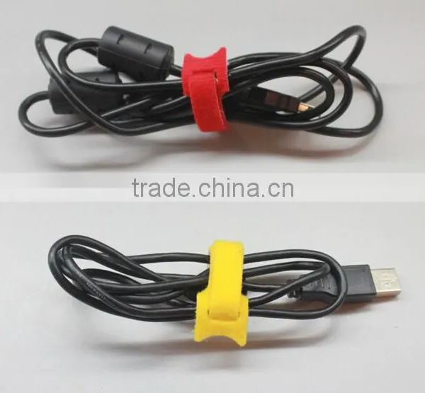 Customized Adjustable Hook and Loop Cable Tie With Buckle photo-6