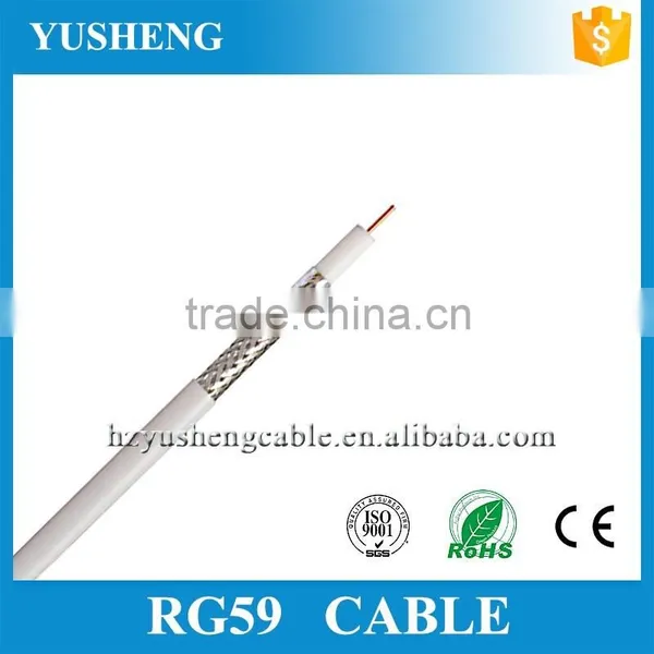 Sell Factory Price High Qualtiy 75OHM Low dB Loss RG6 Coaxial Cable photo-5
