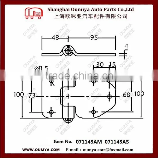 High Quality Machinery Equipment Door Hinge 071143AM 071143AS photo-2