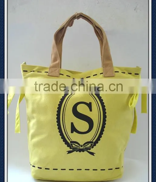 High Quality Canvas Shopping Bag Tote Bag With Lace