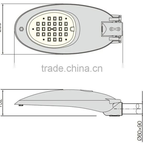 TUV CB 140lm/w Nichia 100W LED Street Light With 5yrs Warranty photo-2