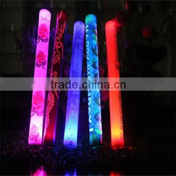 Flashing Concert Light Stick Foam Flashing Led Foam Stick Lighting